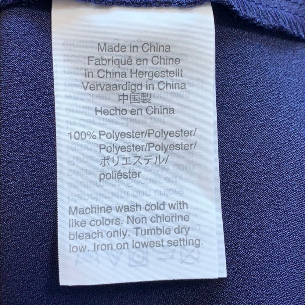 J.CREW Ruffle Neck Shell In Satin Crepe - Picture 6 of 8